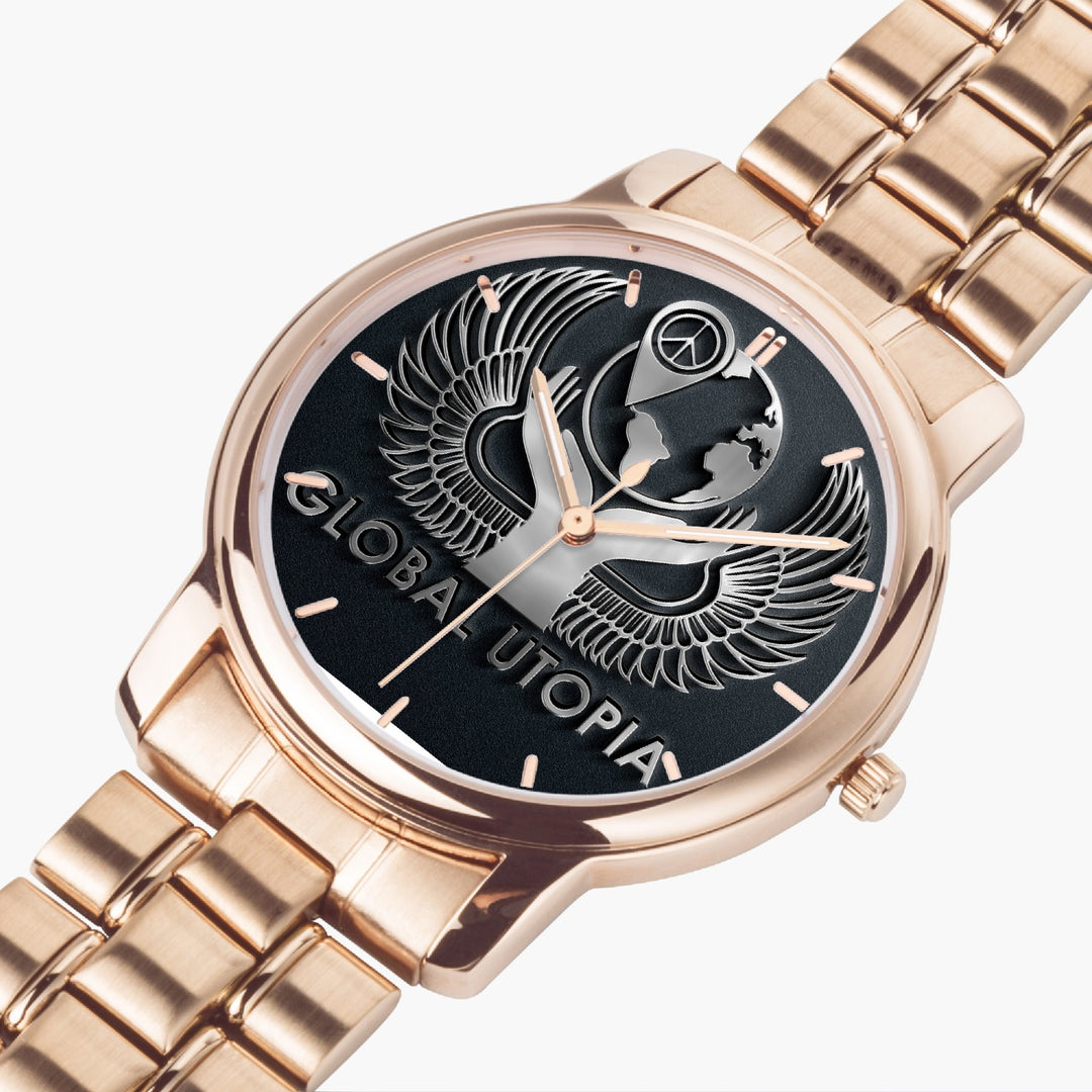 154. GLOBAL UTOPIA SLEEK: Folding Clasp Type Stainless Steel