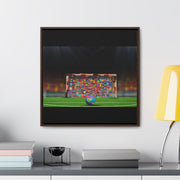 World Goals: Gallery Canvas Wraps, Square Frame