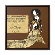 Miseducation of Everything: Gallery Canvas Wraps, Square Frame