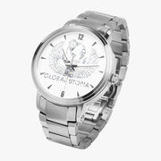 213. New Steel Strap Automatic Watch (With Indicators)