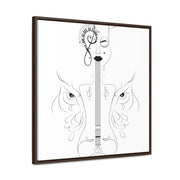 Viola: Gallery Canvas Wraps, Square Frame