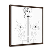 Viola: Gallery Canvas Wraps, Square Frame