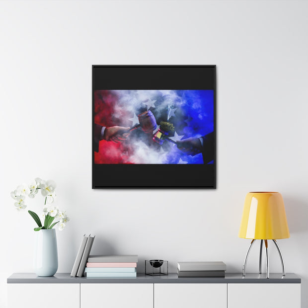 When: Gallery Canvas Wraps, Square Frame