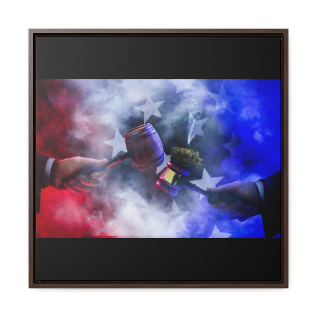 When: Gallery Canvas Wraps, Square Frame