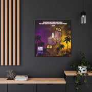 24/8 Mentality. Gallery Canvas Wraps, Square Frame