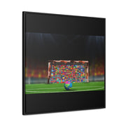 World Goals: Gallery Canvas Wraps, Square Frame