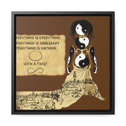 Miseducation of Everything: Gallery Canvas Wraps, Square Frame