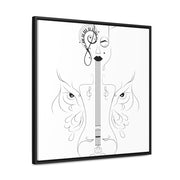 Viola: Gallery Canvas Wraps, Square Frame