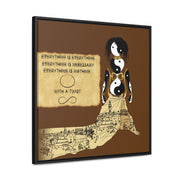 Miseducation of Everything: Gallery Canvas Wraps, Square Frame
