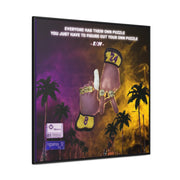 24/8 Mentality. Gallery Canvas Wraps, Square Frame