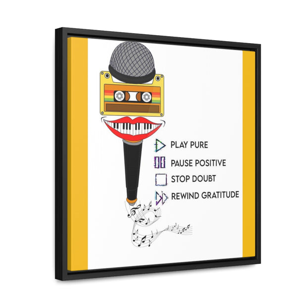 Tone of Life: Gallery Canvas Wraps, Square Frame