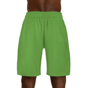 GLOBAL UTOPIA GREEN: Men's Jogger Shorts (AOP)