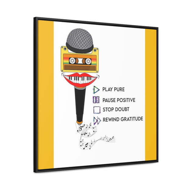 Tone of Life: Gallery Canvas Wraps, Square Frame