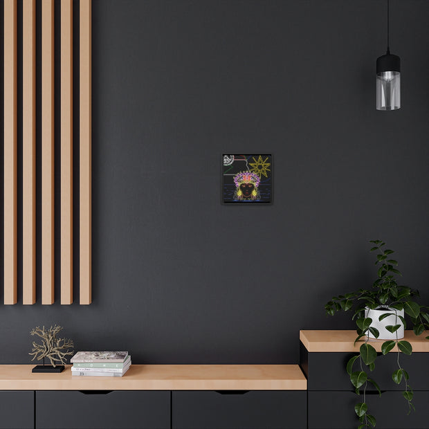 Condem or Con Dam: Gallery Canvas Wraps, Square Frame