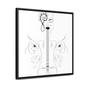 Viola: Gallery Canvas Wraps, Square Frame