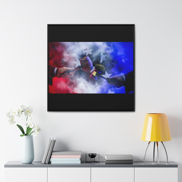 When: Gallery Canvas Wraps, Square Frame