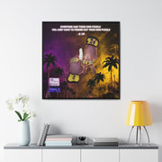 24/8 Mentality. Gallery Canvas Wraps, Square Frame
