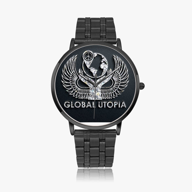 GLOBAL UTOPIA TINTED: 273. Instafamous Steel Strap Quartz watch