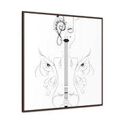 Viola: Gallery Canvas Wraps, Square Frame