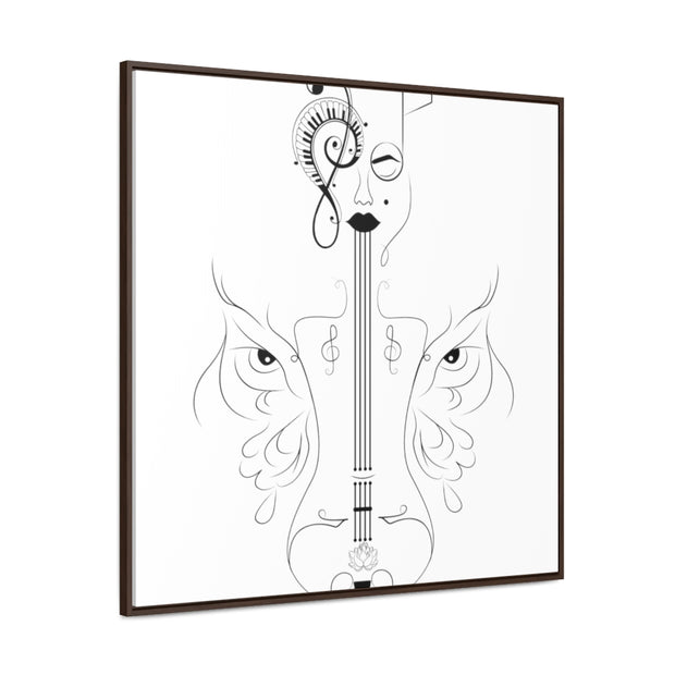 Viola: Gallery Canvas Wraps, Square Frame