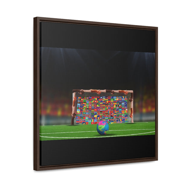 World Goals: Gallery Canvas Wraps, Square Frame