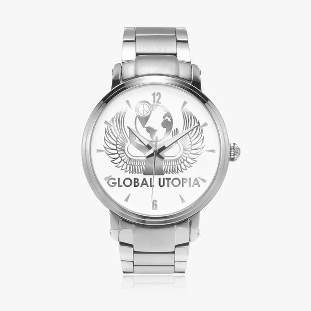 GLOBAL UTOPIA PRESIDENTIAL: 213. New Steel Strap Automatic Watch (With Indicators)