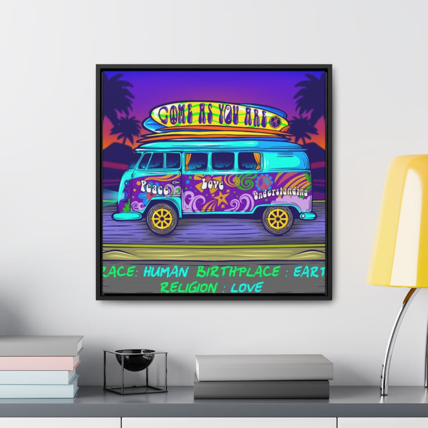 Love and Light: Gallery Canvas Wraps, Square Frame