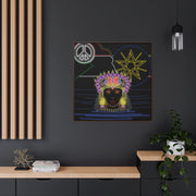 Condem or Con Dam: Gallery Canvas Wraps, Square Frame