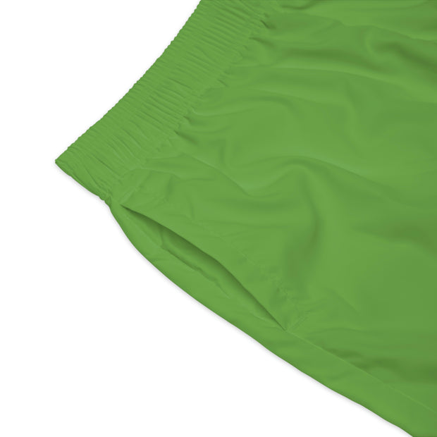 GLOBAL UTOPIA GREEN: Men's Jogger Shorts (AOP)