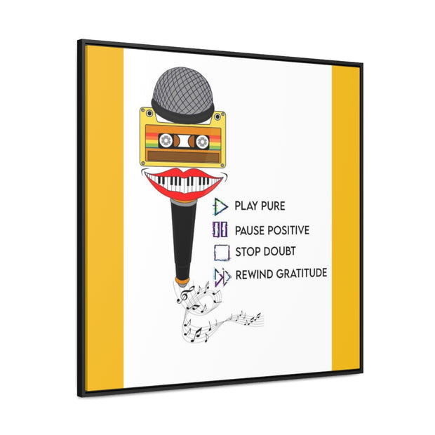 Tone of Life: Gallery Canvas Wraps, Square Frame