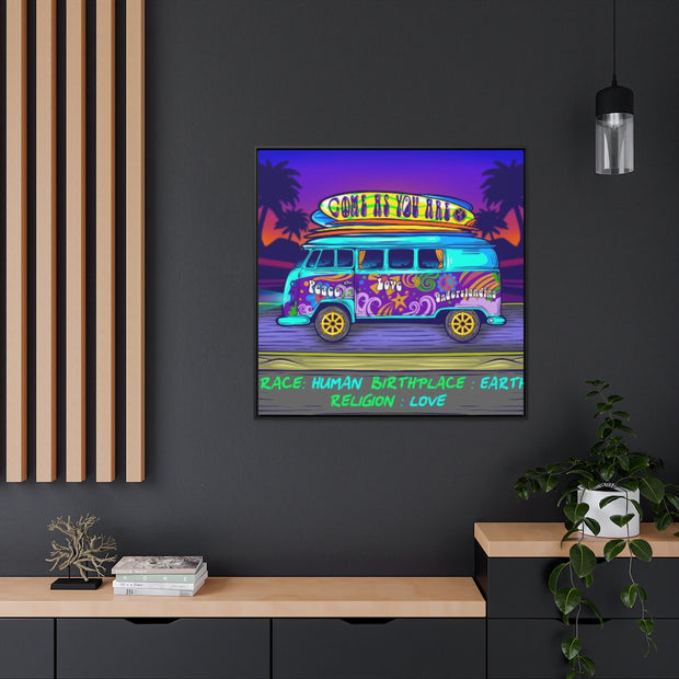 Love and Light: Gallery Canvas Wraps, Square Frame