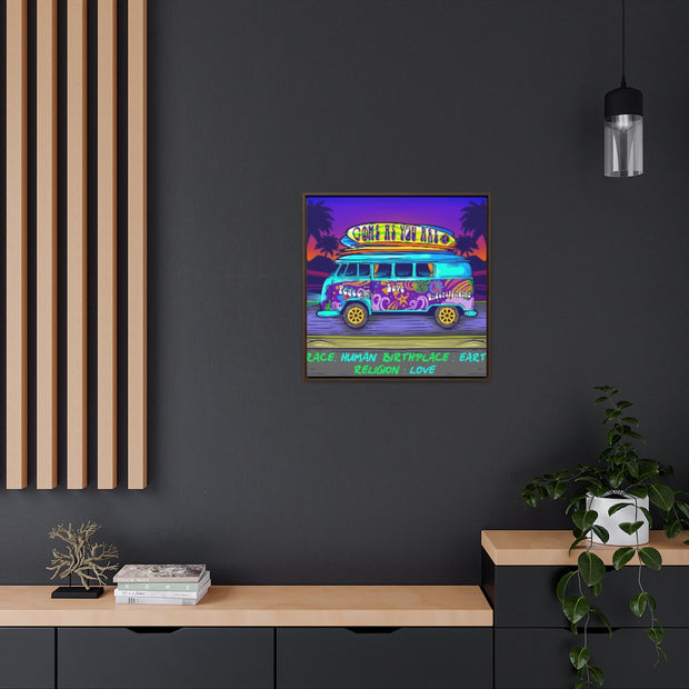 Love and Light: Gallery Canvas Wraps, Square Frame