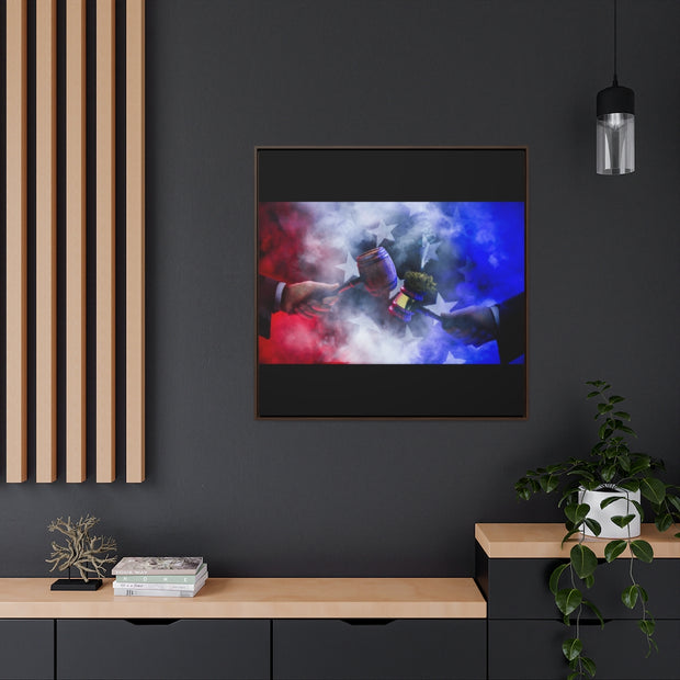 When: Gallery Canvas Wraps, Square Frame
