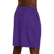 PURPLE GLOBAL UTOPIA LOGO: Jogger Shorts (AOP)