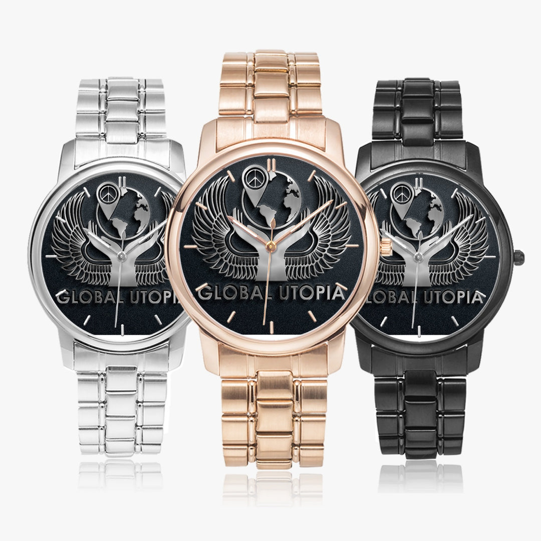 154. GLOBAL UTOPIA SLEEK: Folding Clasp Type Stainless Steel