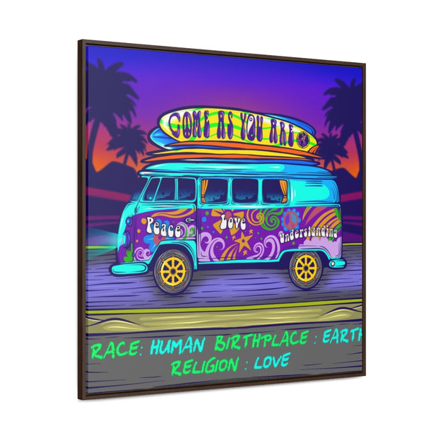 Love and Light: Gallery Canvas Wraps, Square Frame