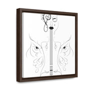 Viola: Gallery Canvas Wraps, Square Frame