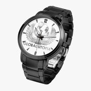 GLOBAL UTOPIA PRESIDENTIAL: 213. New Steel Strap Automatic Watch (With Indicators)