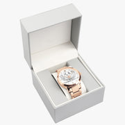 GLOBAL UTOPIA PRESIDENTIAL: 213. New Steel Strap Automatic Watch (With Indicators)