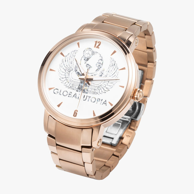 213. New Steel Strap Automatic Watch (With Indicators)
