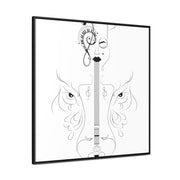 Viola: Gallery Canvas Wraps, Square Frame