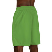 GLOBAL UTOPIA GREEN: Men's Jogger Shorts (AOP)