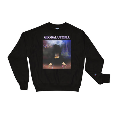 GLOBAL UTOPIA "WATTAGE FLO" Champion Sweatshirt