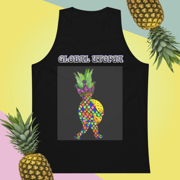 THE PINEAPPLE OF MY EYE: Premium tank top