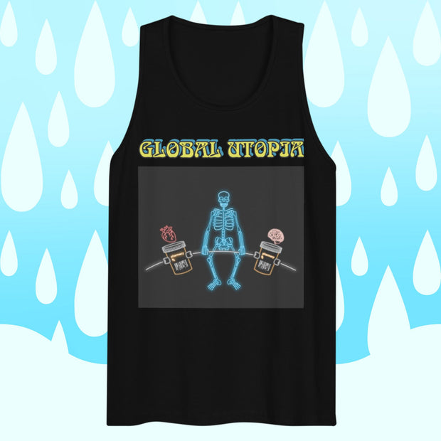 DEADLIFT RIFT: Premium tank top