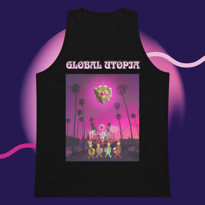 SQUARE ROOT OF FRUIT: Premium tank top