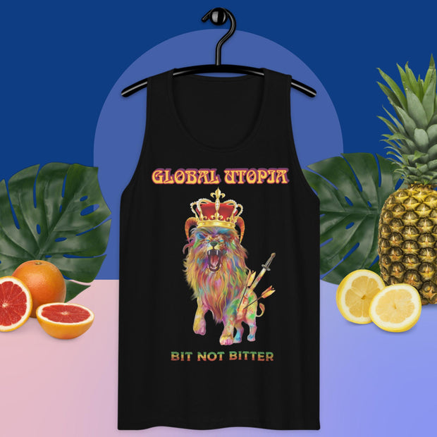 BIT NOT BITTER: Premium tank top