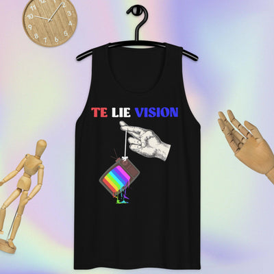 TE-LIES-VISION: Premium tank top