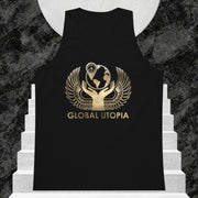GLOBAL UTOPIA GOLD: Premium tank top