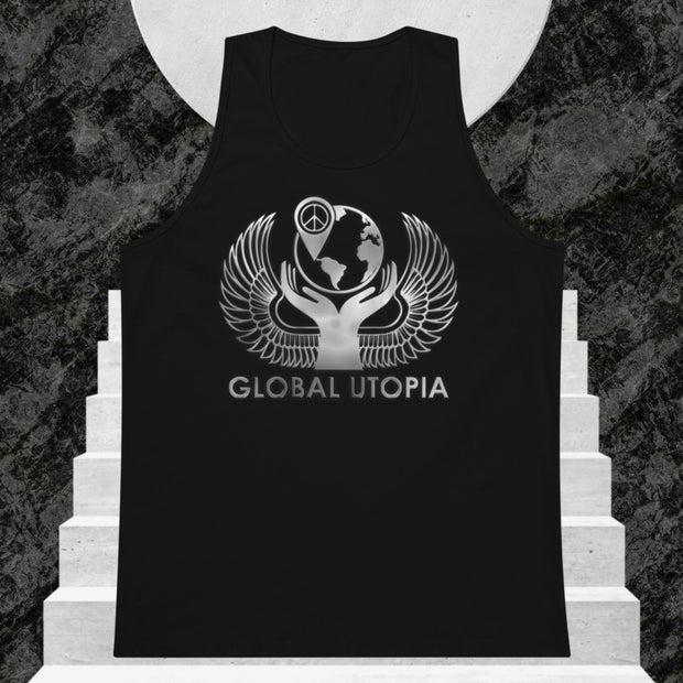 GLOBAL UTOPIA SILVER: Premium tank top